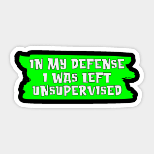 Unsupervised Sticker